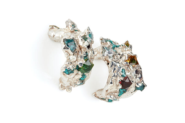 The Star Shape Earring Hoops