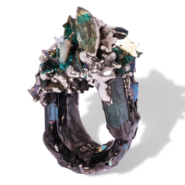 The Firefly Opal Ring