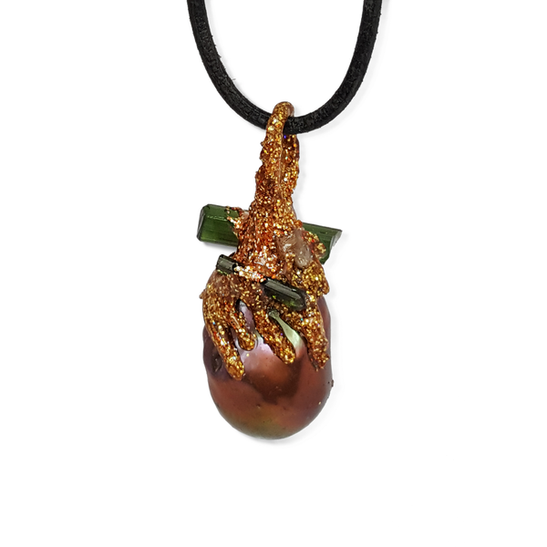 The Golden Pearl Charm