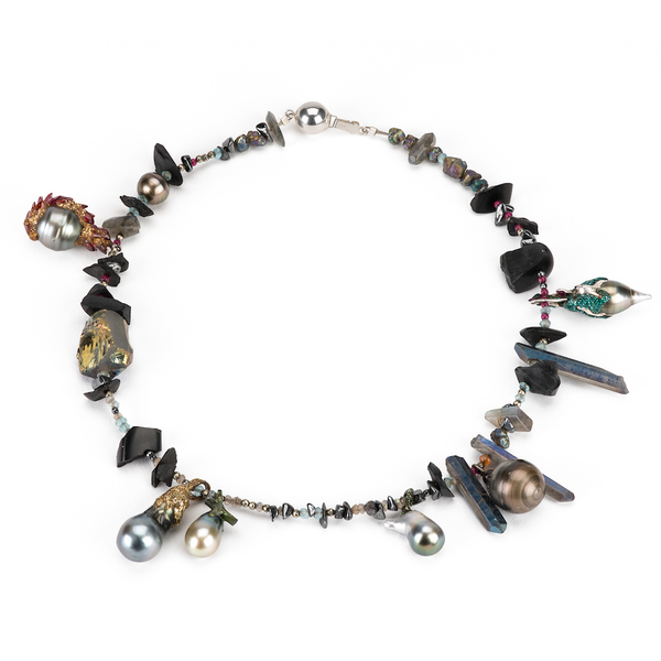 The Lucky Pearl Necklace Top View